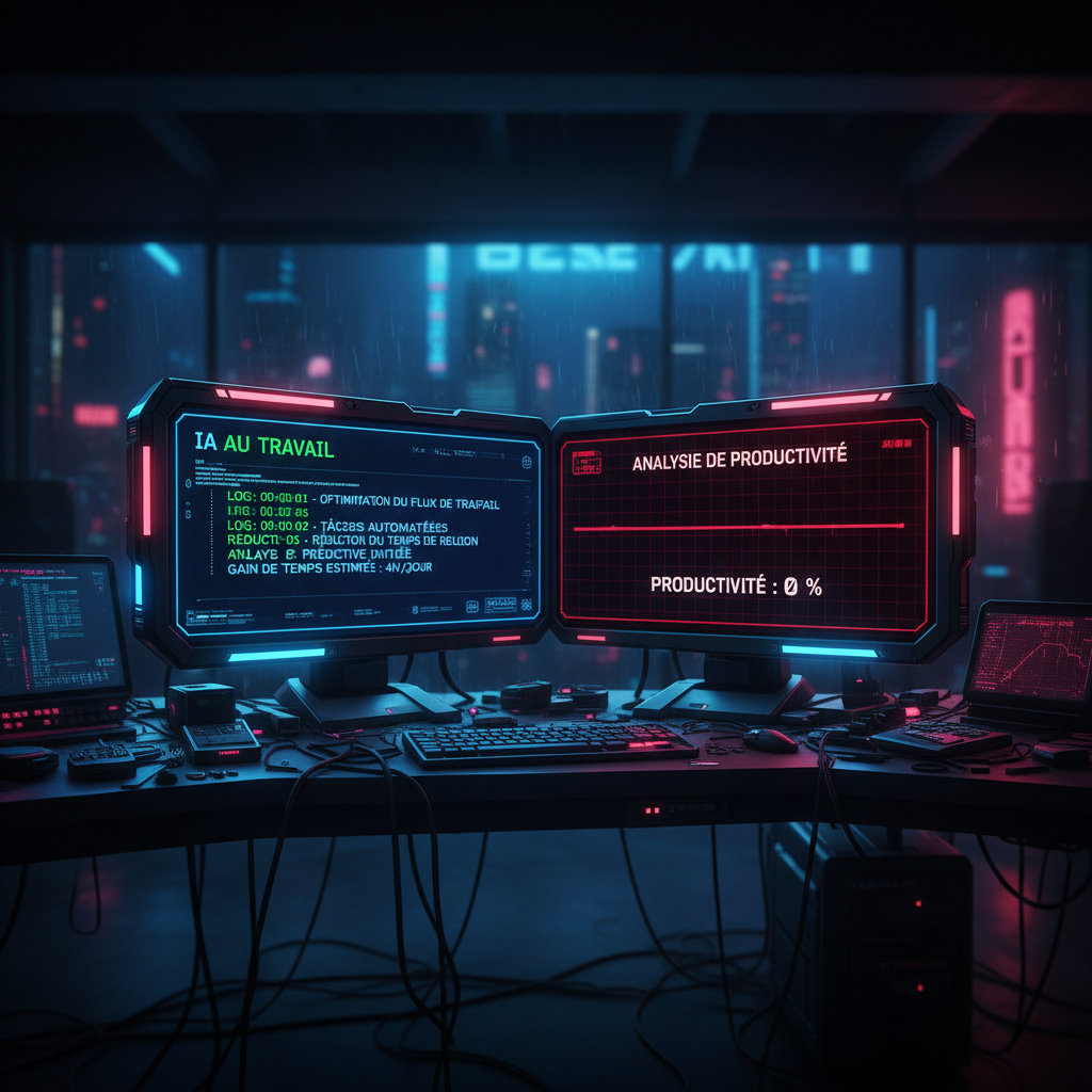 IA au Travail : L'Étude Qui Prouve Que Tu Gagnes du Temps